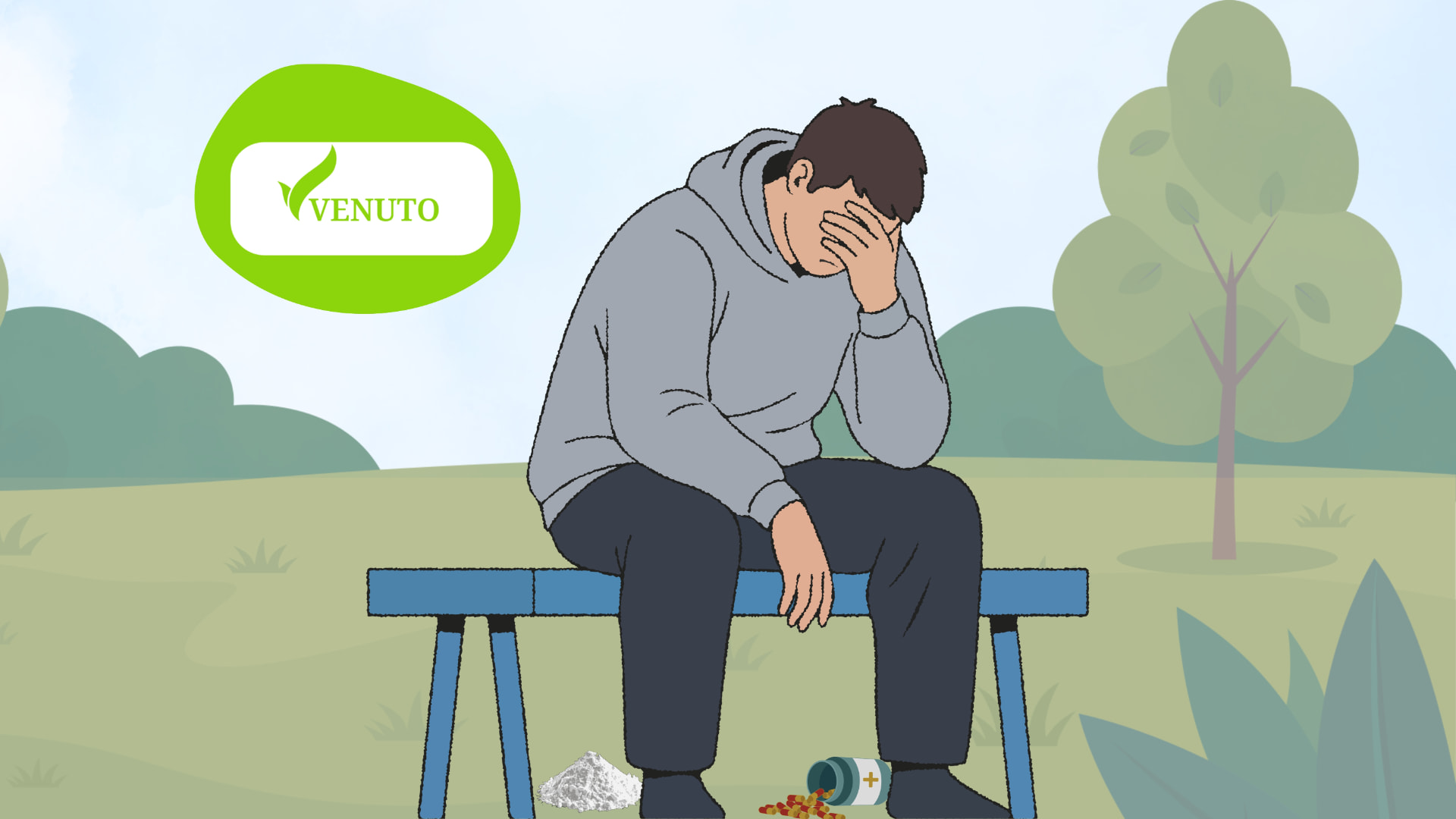VENUTO informational illustration about anxiety-related states